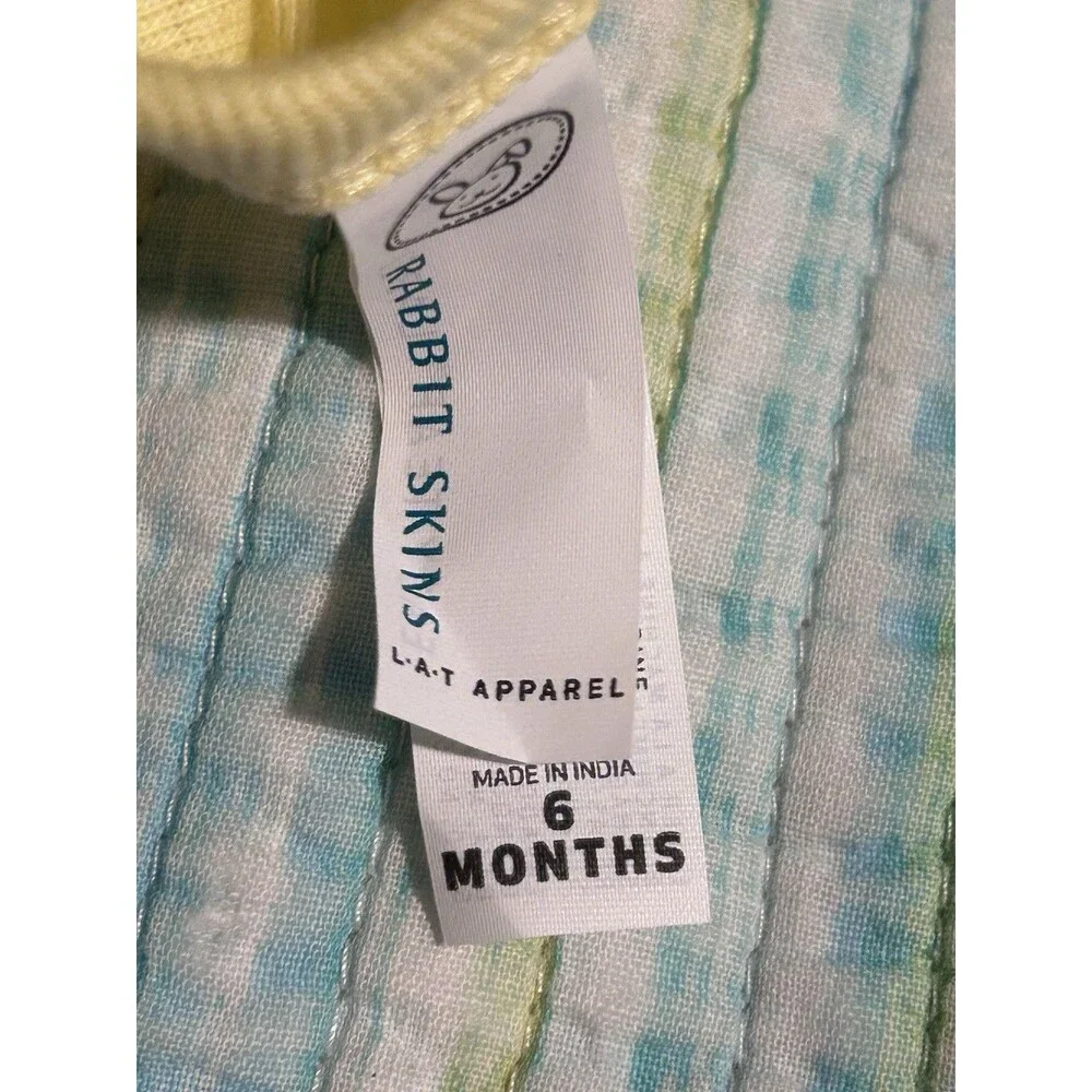 Savannah Bananas Baseball Newborn 6 Months Baby One Piece Yellow